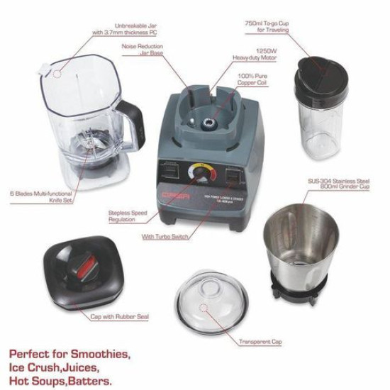 Qasa QBL-8008 Pro5 1500W Blender
