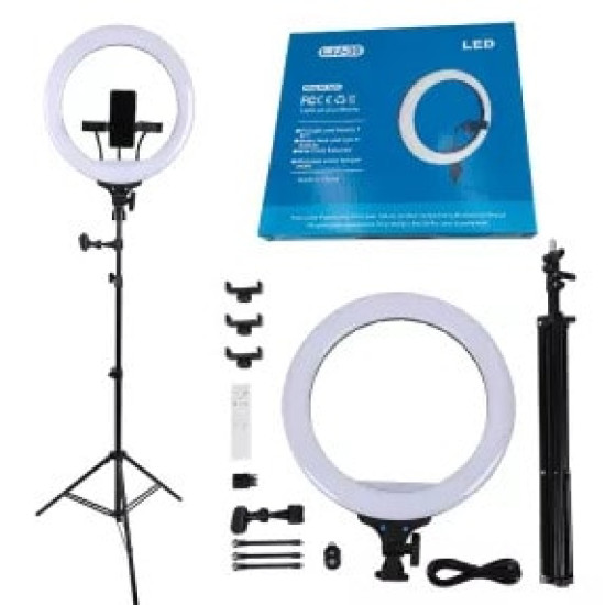18-inch Selfie Ring Light with Stand 45cm