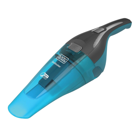 Black+Decker  Vacuum Cleaner Dustbuster Cordless
