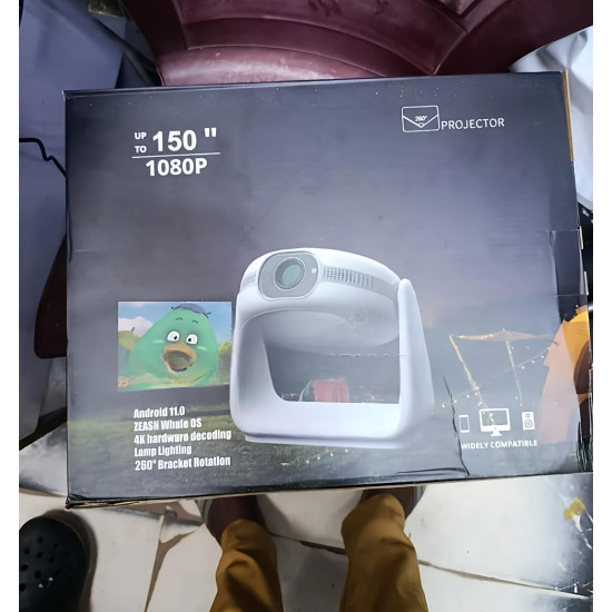 K1 Android 11 Full HD Projector – Smart 1080p Home Cinema Projector