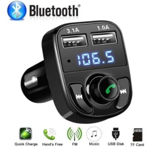 Car Handsfree FM Bluetooth Transmitter