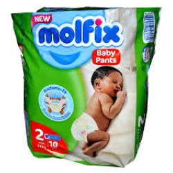 Molfix Baby Pants – Size 2 – Jumbo Pack – 68 Pieces Molfix Baby Pants – Size 2 – Jumbo Pack – 68 Pieces