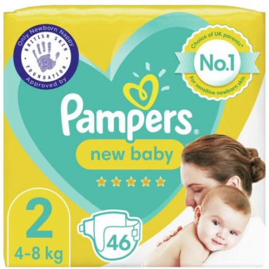 Pampers Baby Diaper – Size 2 – 46 Pieces Pampers Baby Diaper – Size 2 – 46 Pieces