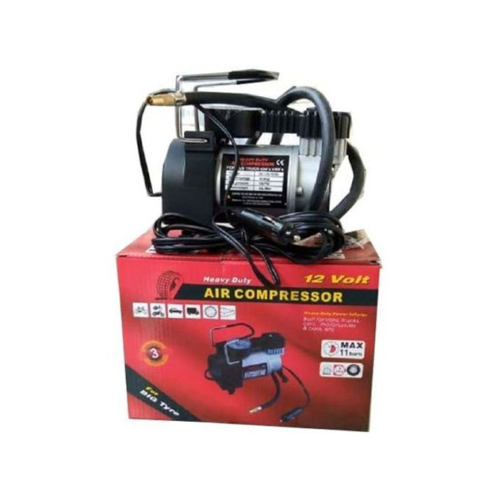 Portable 12V 150PSI Car Tyre Inflator Pump Air Compressor