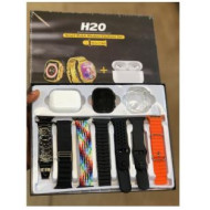 H20 Smartwatch With Wireless Earphone Set