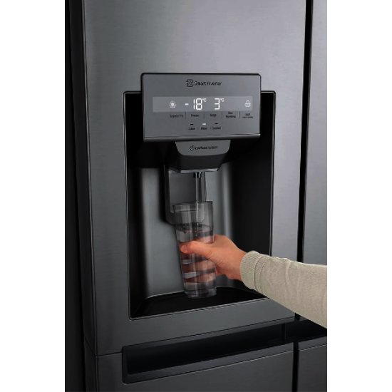 LG Door-in-Door Side by Side Refrigerator 674L