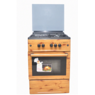 Maxi Gas Cooker 3+1 Burner  IGL Wood TR